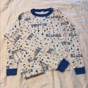 Hanna Andersson Winter Train Pajamas